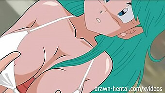 Trío Hentai De Bulma Con Otros Dos Amantes