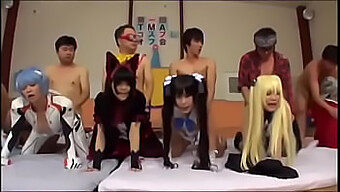 Group Sex With Asian Cosplayers