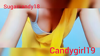 Candy'S Hot: Masturbation And Finger Fuck In A Saree