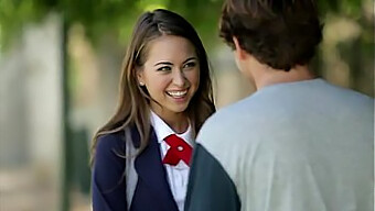 Manuel Ferrara And Riley Reid In A French Teacher Sex Scene