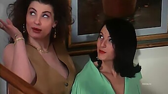 Old School Italian Production With A Classic Pornstar