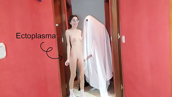 18+ College Girl Gets Fucked By A Ghost