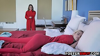 Foster Mom And Her Daughter Explore Their Kinky Side