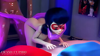 Lady Bug Tetona Para Adultos Se Entrega Al Juego Kinky Con Su Pareja. ¡mira Cómo Se Divierte!