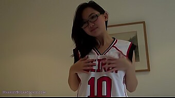 Asian Cosplay Teen With Big Tits In Kuroko No Basket