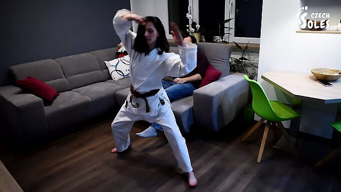 Karate Femdom In Action