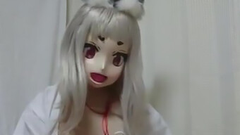 Kigurumi Kitsune在狂野的独奏中