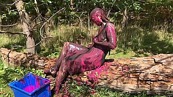 A Dirty Girl Gets Messy In Sexy Pink