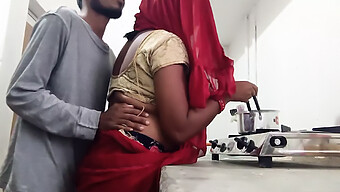 Sammy'S Kitchen: Big Ass And Big Tits In A Mature Indian Handjob