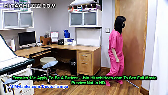 Asian Nurse Alexandria Wu Masturbates With A Sex Toy In The Exam Room