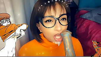 Big Tits And Cock: Velma And Leitinho'S Scooby Doo Creampie Adventure