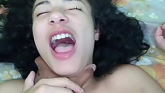 18-Year-Old Brazilian Teen Gets Her Pussy Filled With Cum