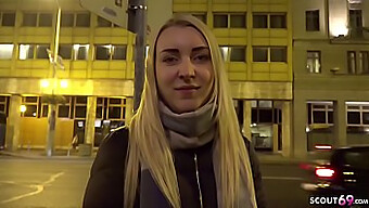 Studentka Amaris Dostaje Wytrysk Na Twarz W Miejscu Publicznym